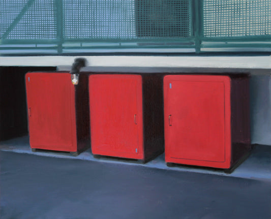 Red Cabinets