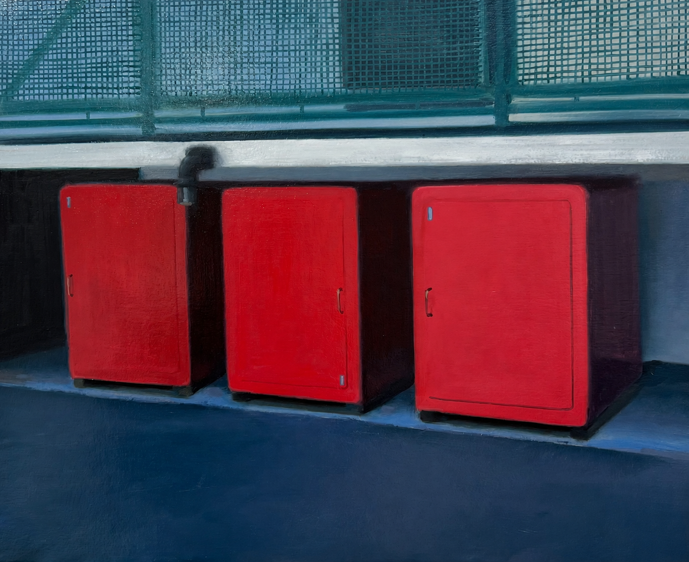 Red Cabinets