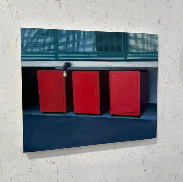 Red Cabinets