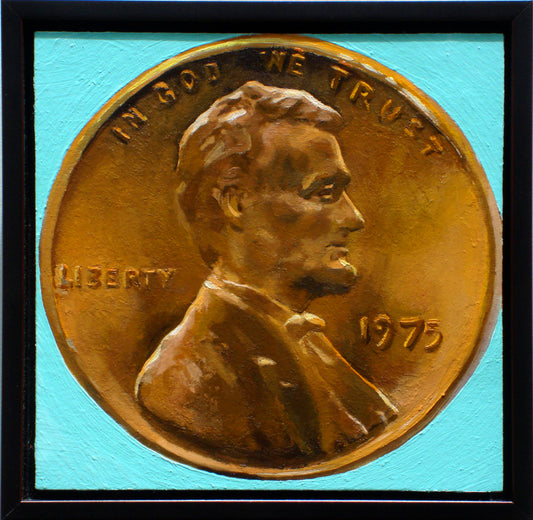 Artist Birth Year on a Shiny Penny